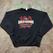 Load image into Gallery viewer, Front and back Harley Crewneck