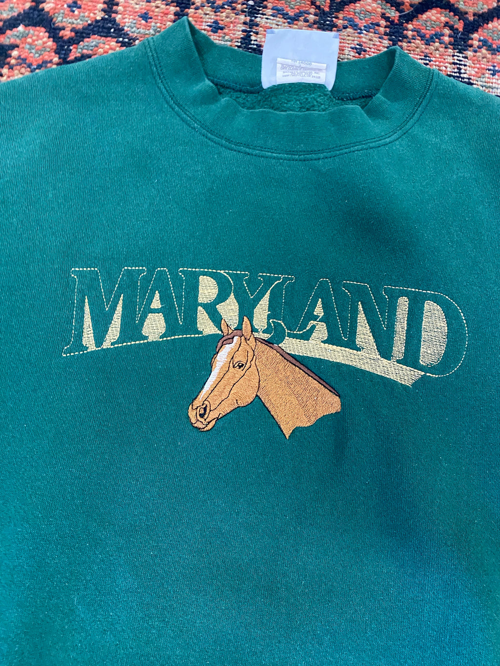 Vintage Embroidered Maryland Crewneck - M/L