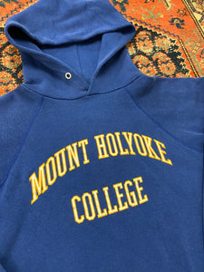 Vintage Mount Holyoke Hoodie - S