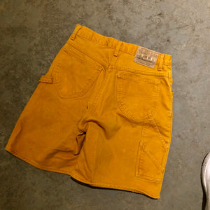 Vintage Mustard Carpenter Shorts
