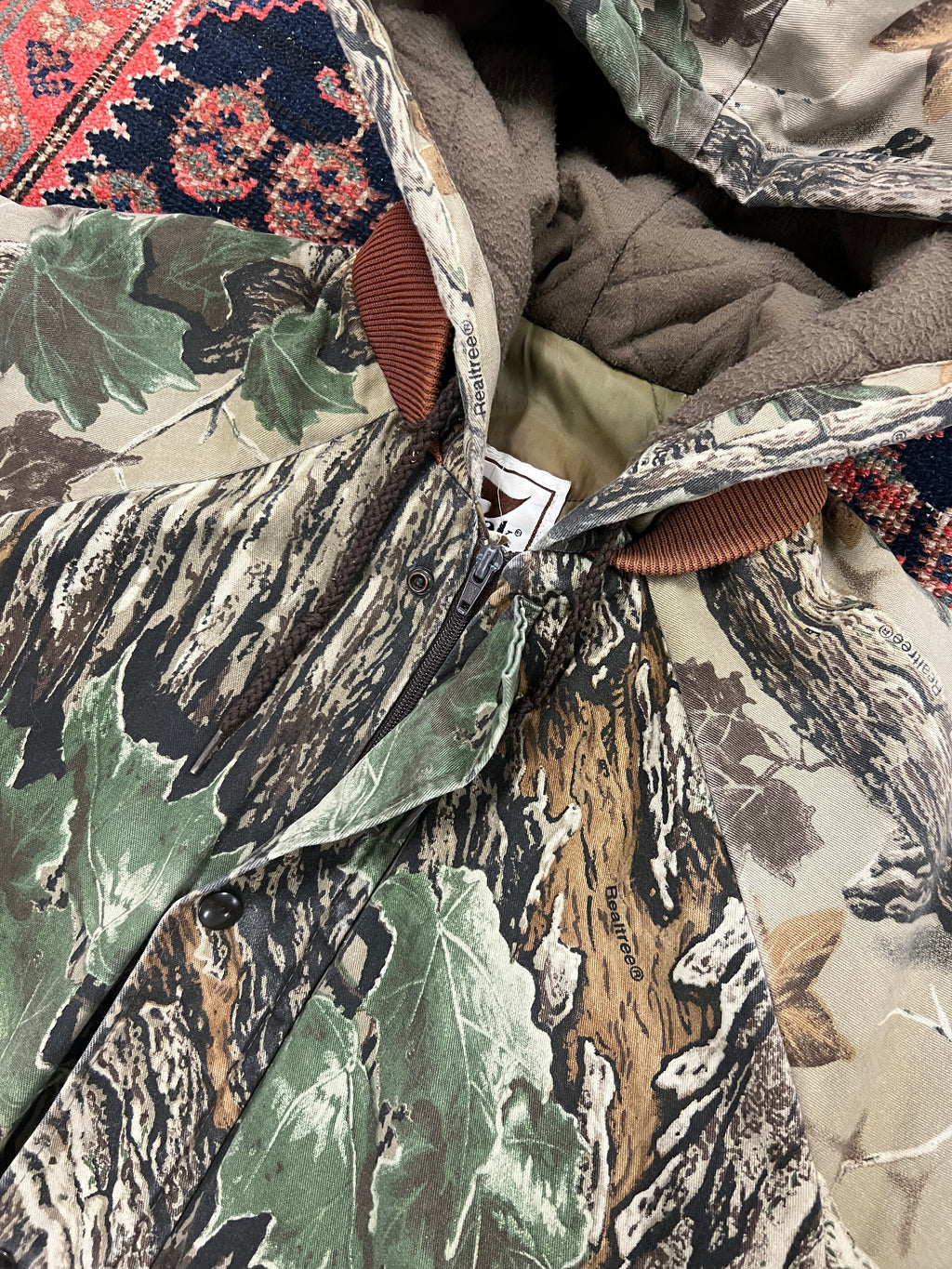 VINTAGE CAMO JACKET - MEDIUM