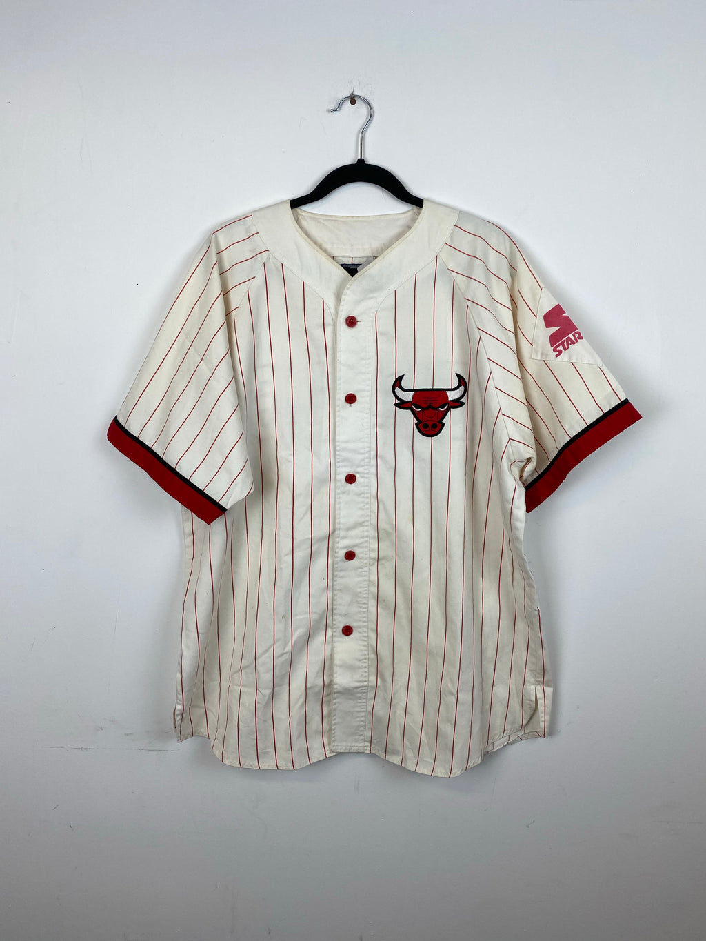 Starter Chicago Bulls baseball jersey