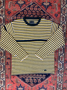 Vintage Striped Knit Sweater - XL