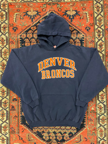 Vintage Denver Broncos Hoodie - S/M