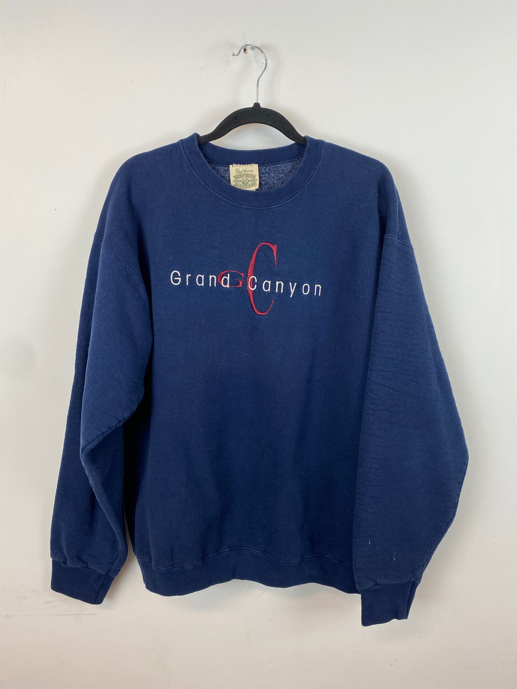 90e embroidered Grand Canyon crewneck - M/L