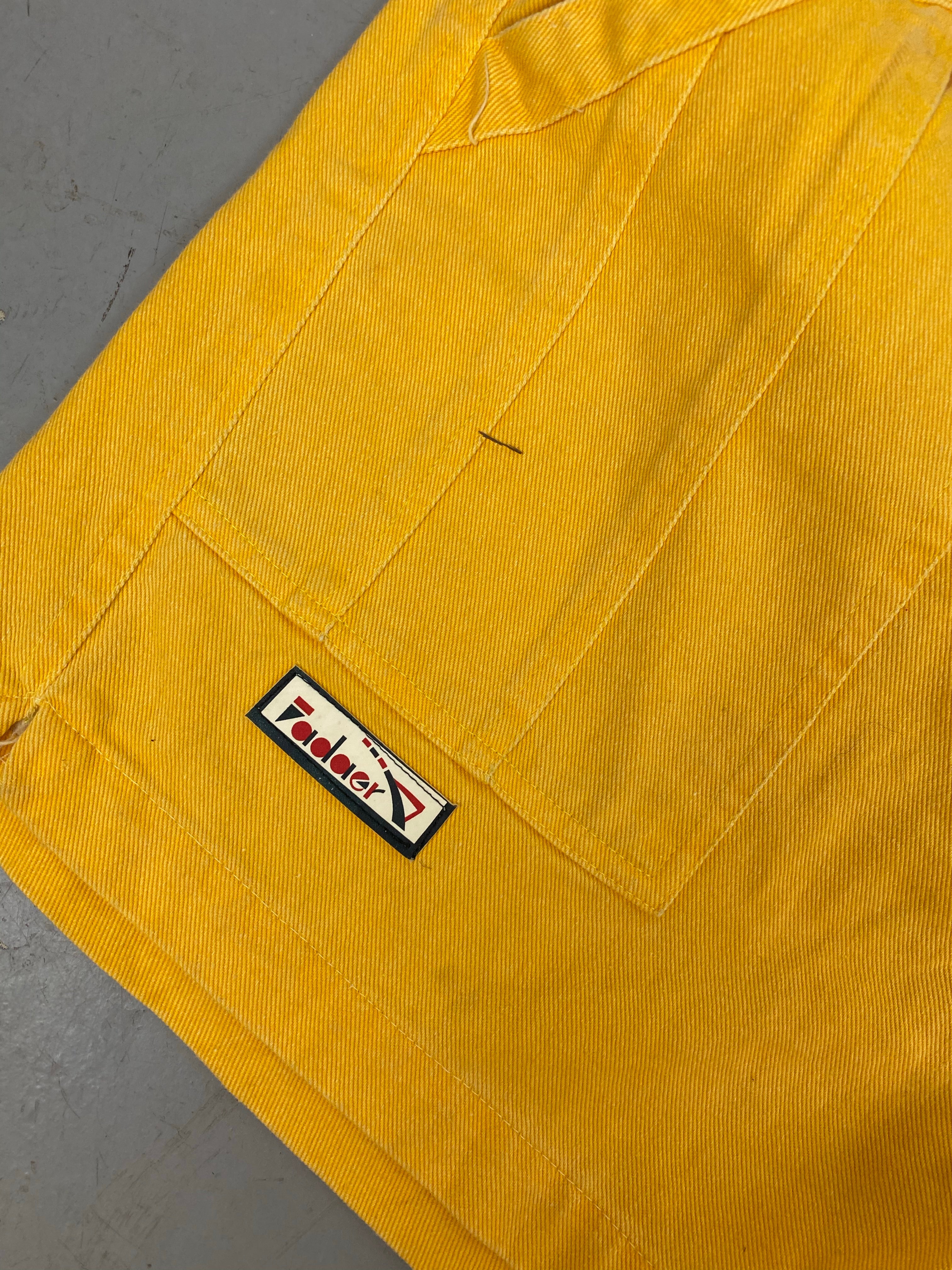 90s Cotton adjustable athletic shorts - 28in
