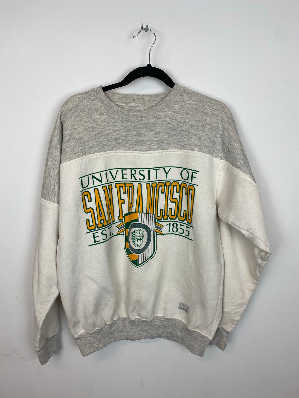 90s San Francisco Colour Blocked Crewneck - M