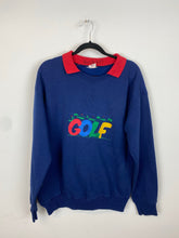 Load image into Gallery viewer, 90s embroidered Golf crewneck - M