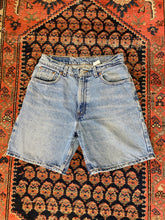 Load image into Gallery viewer, 90s High Waisted Levis Hemmed Denim Shorts - 30in