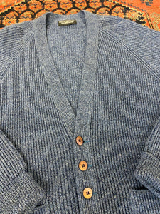 Vintage Heavy Knitted Cardigan - L/XL