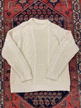 Load image into Gallery viewer, Vintage Cable Knit Sweater - L