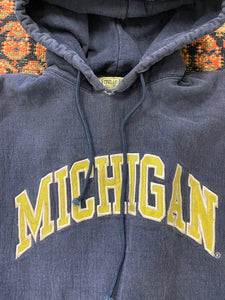 Vintage Michigan Hoodie - L