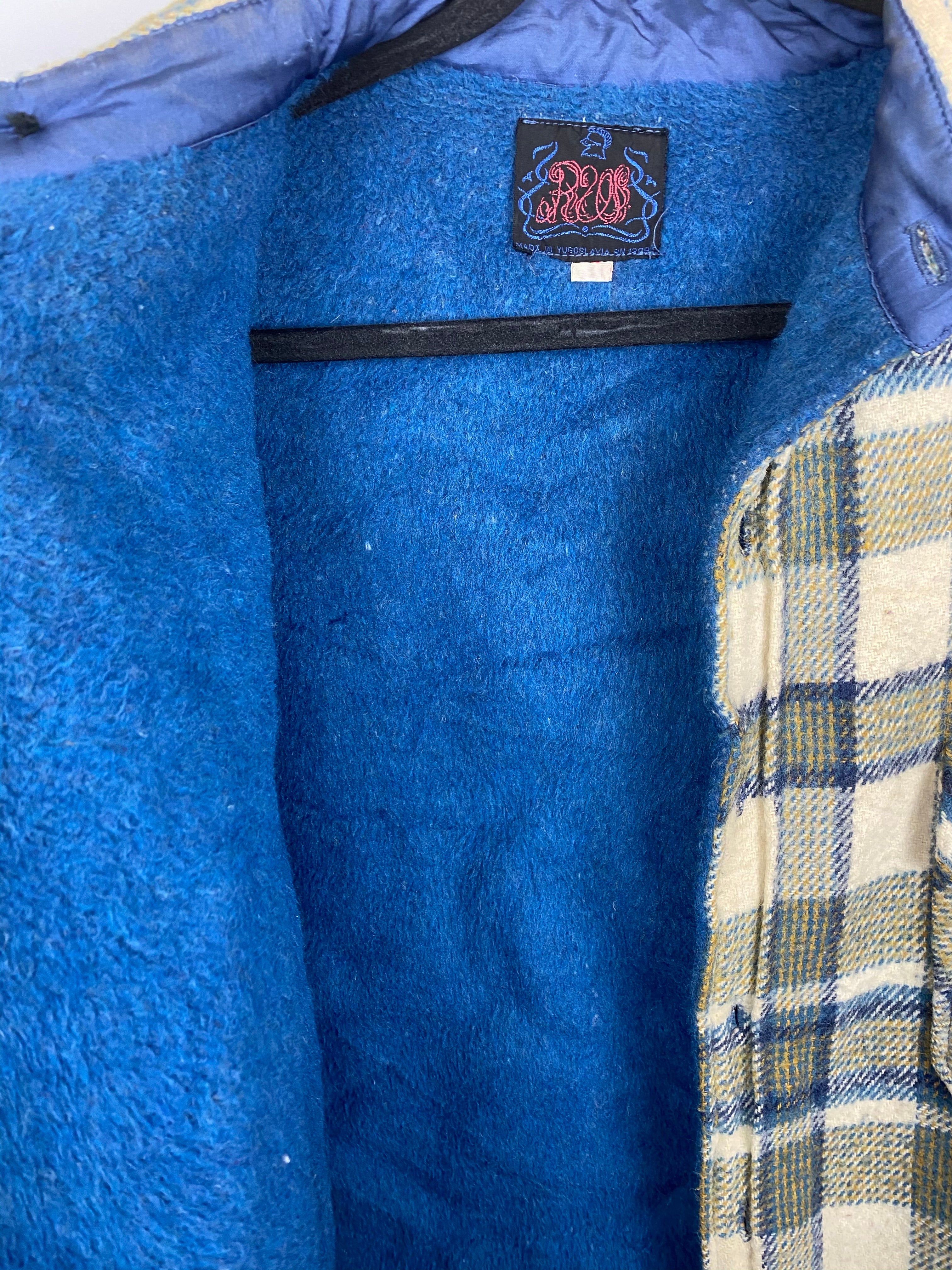 Heavy lined flannel jacket