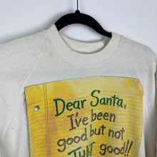 Load image into Gallery viewer, 80s Dear Santa crewneck