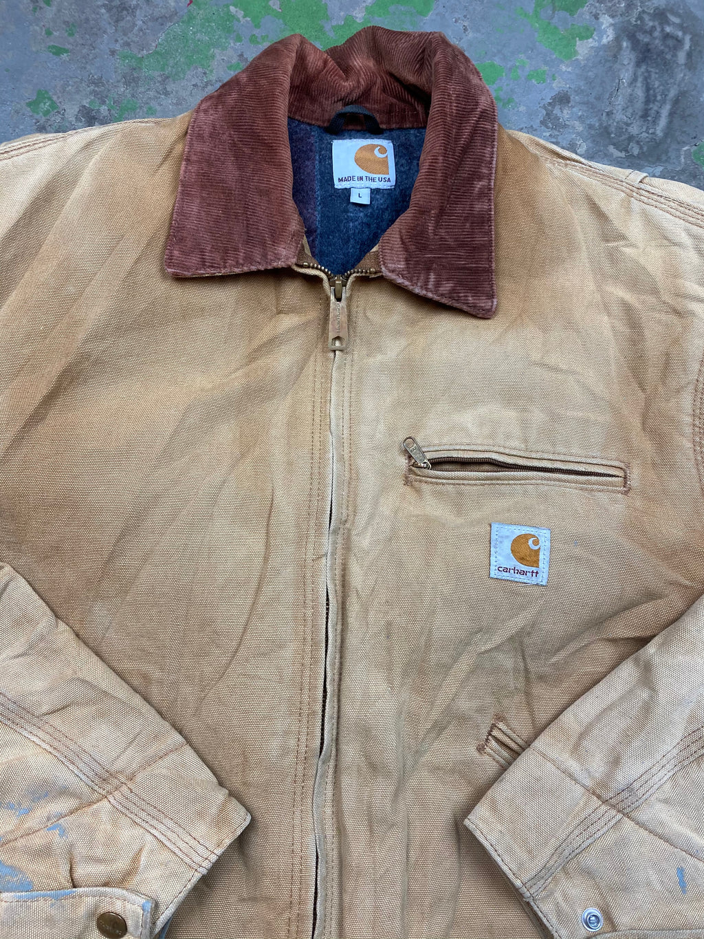 Full zip carhartt jacket