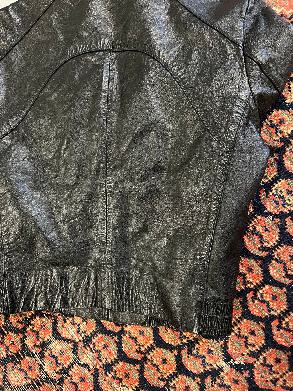 VINTAGE LEATHER JACKET - WMNS/S