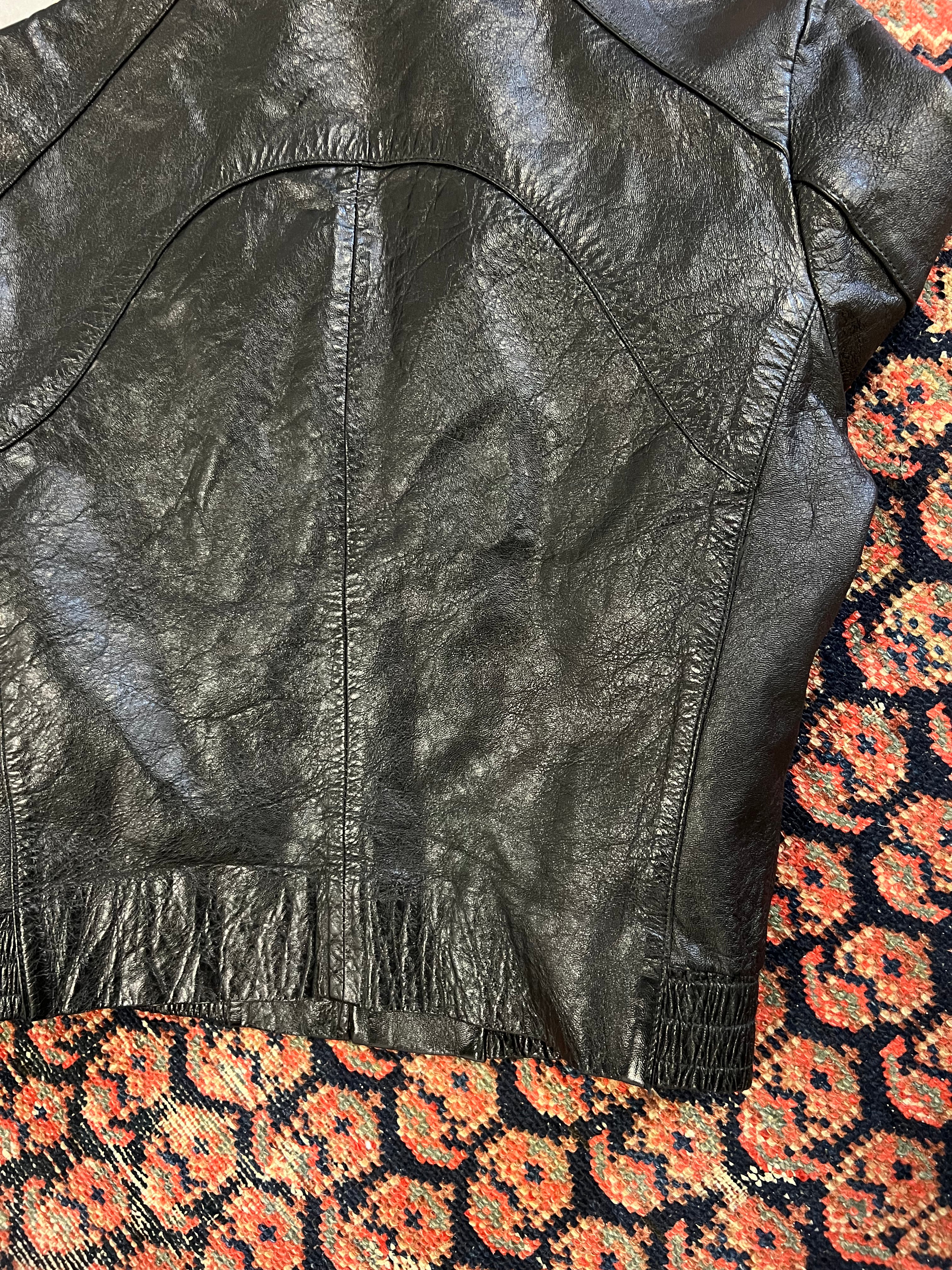 VINTAGE LEATHER JACKET - WMNS/S