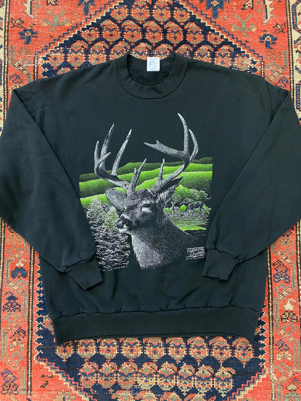 Vintage Deer Crewneck - L