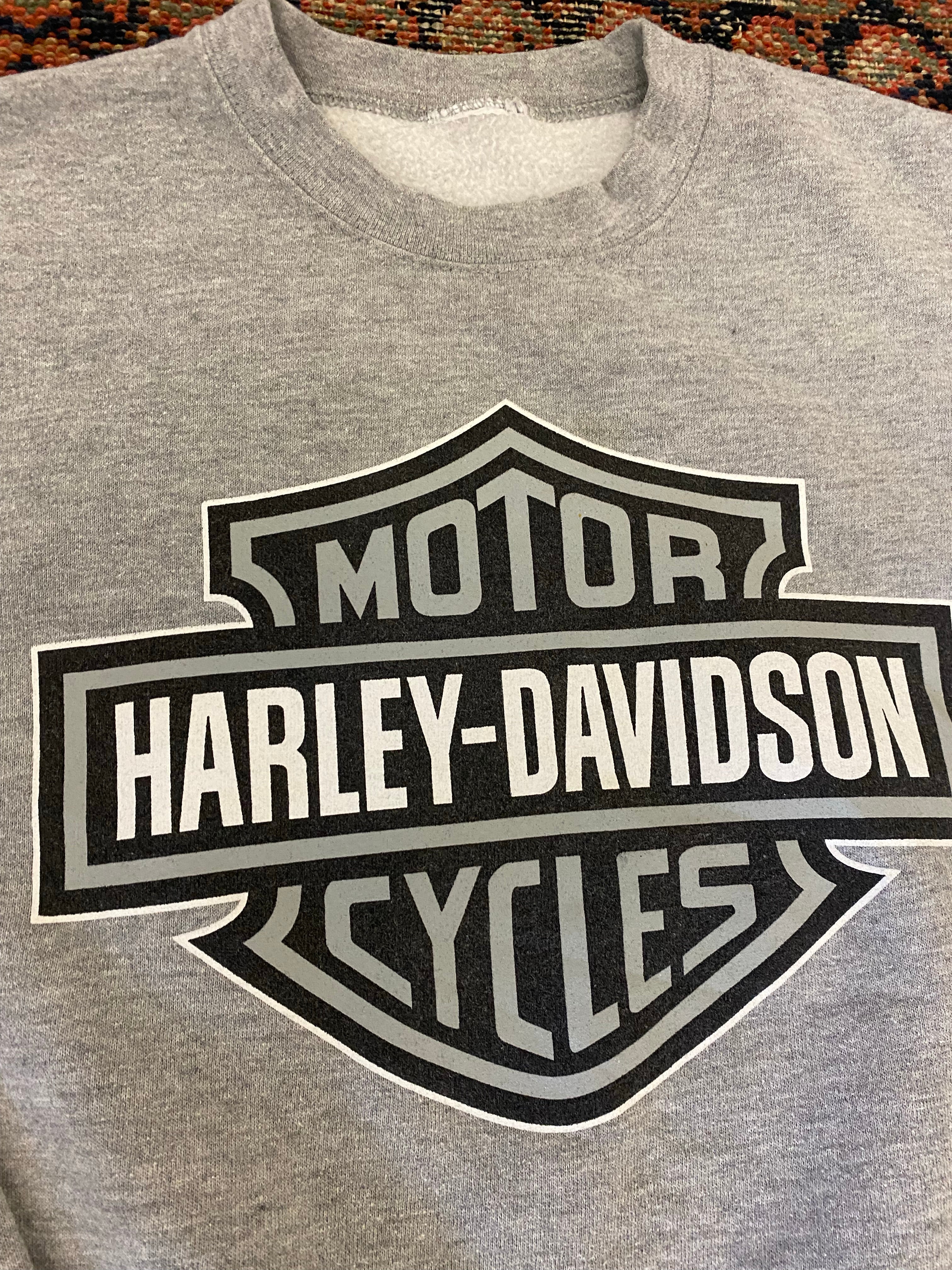 90s Harley Davidson Crewneck - S