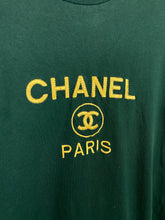 Load image into Gallery viewer, Vintage embroidered Chanel t shirt - S/M
