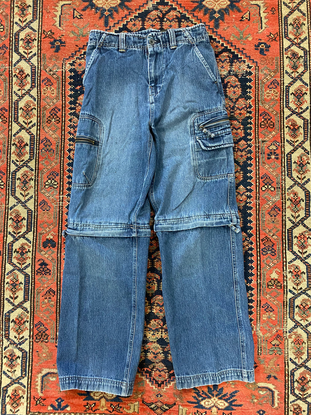 Vintage Zip off Denim jeans - 28IN/W