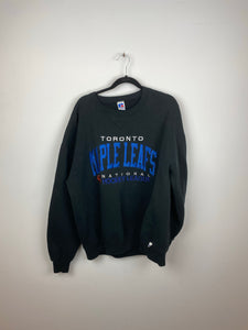 Embroidered Toronto Maple Leafs crewneck