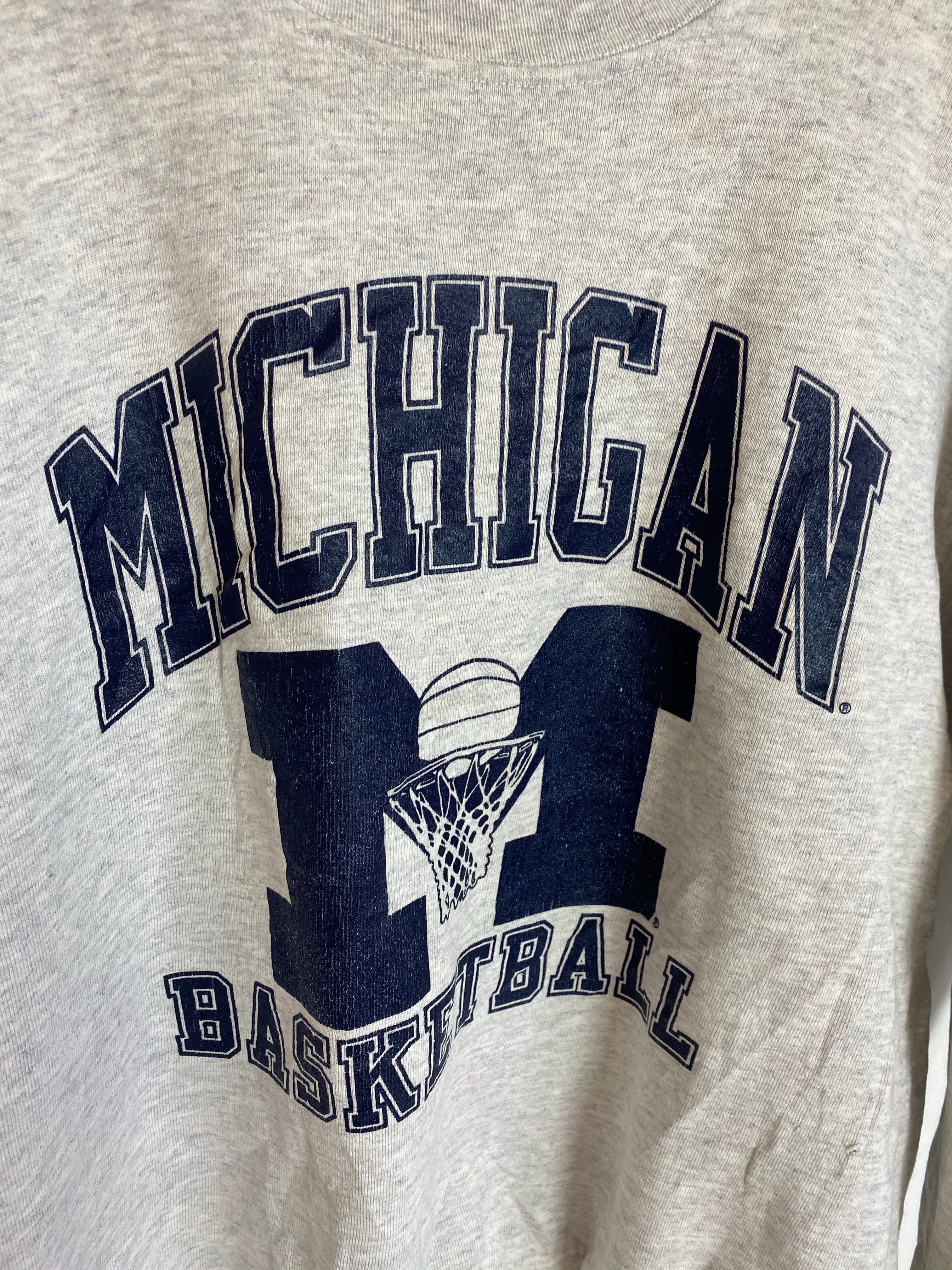 Vintage Michigan state basketball crewneck