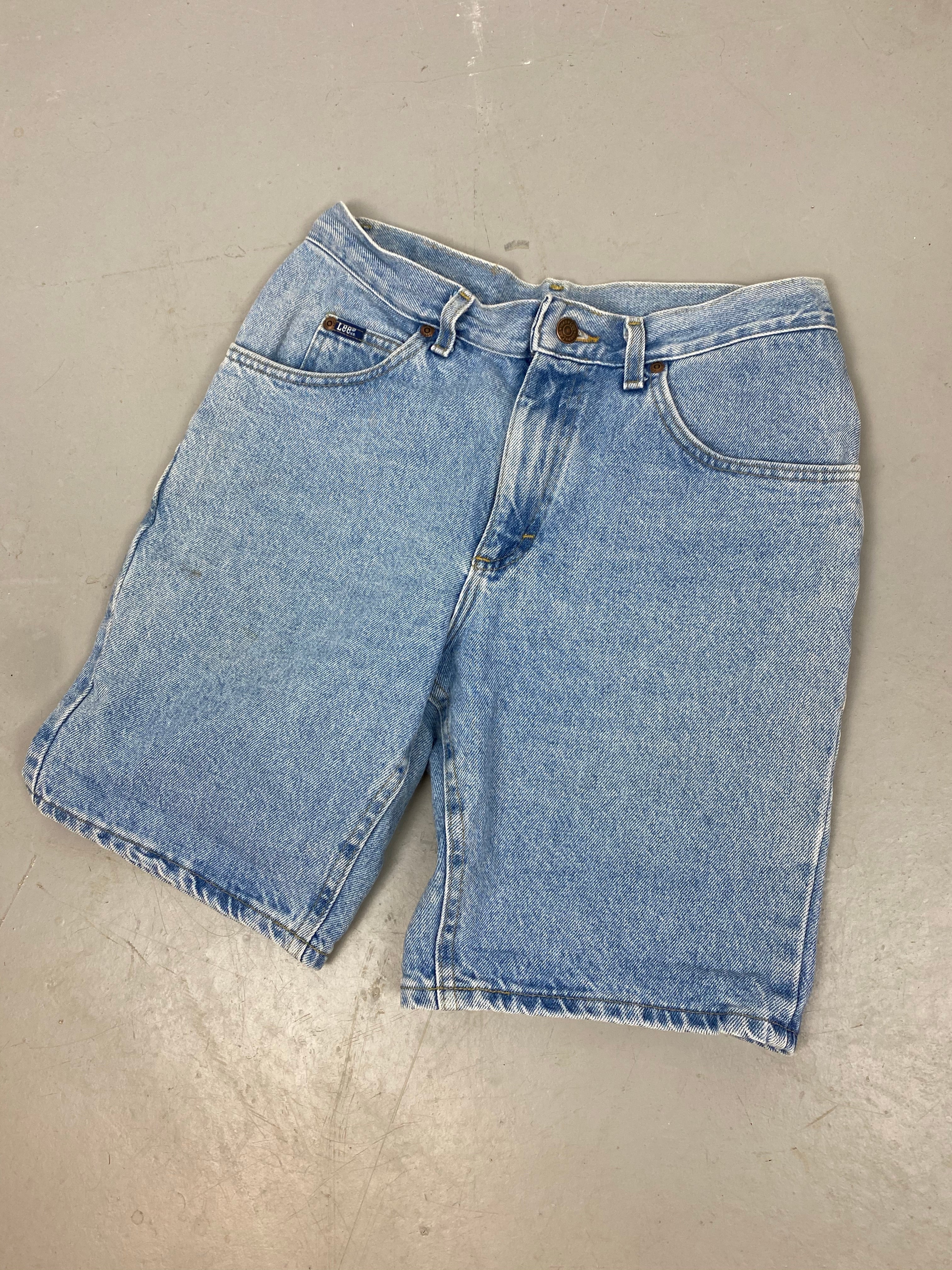 90s high waisted Lee denim shorts