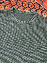 Load image into Gallery viewer, Vintage Teal Stone Wash Knit Sweater - M