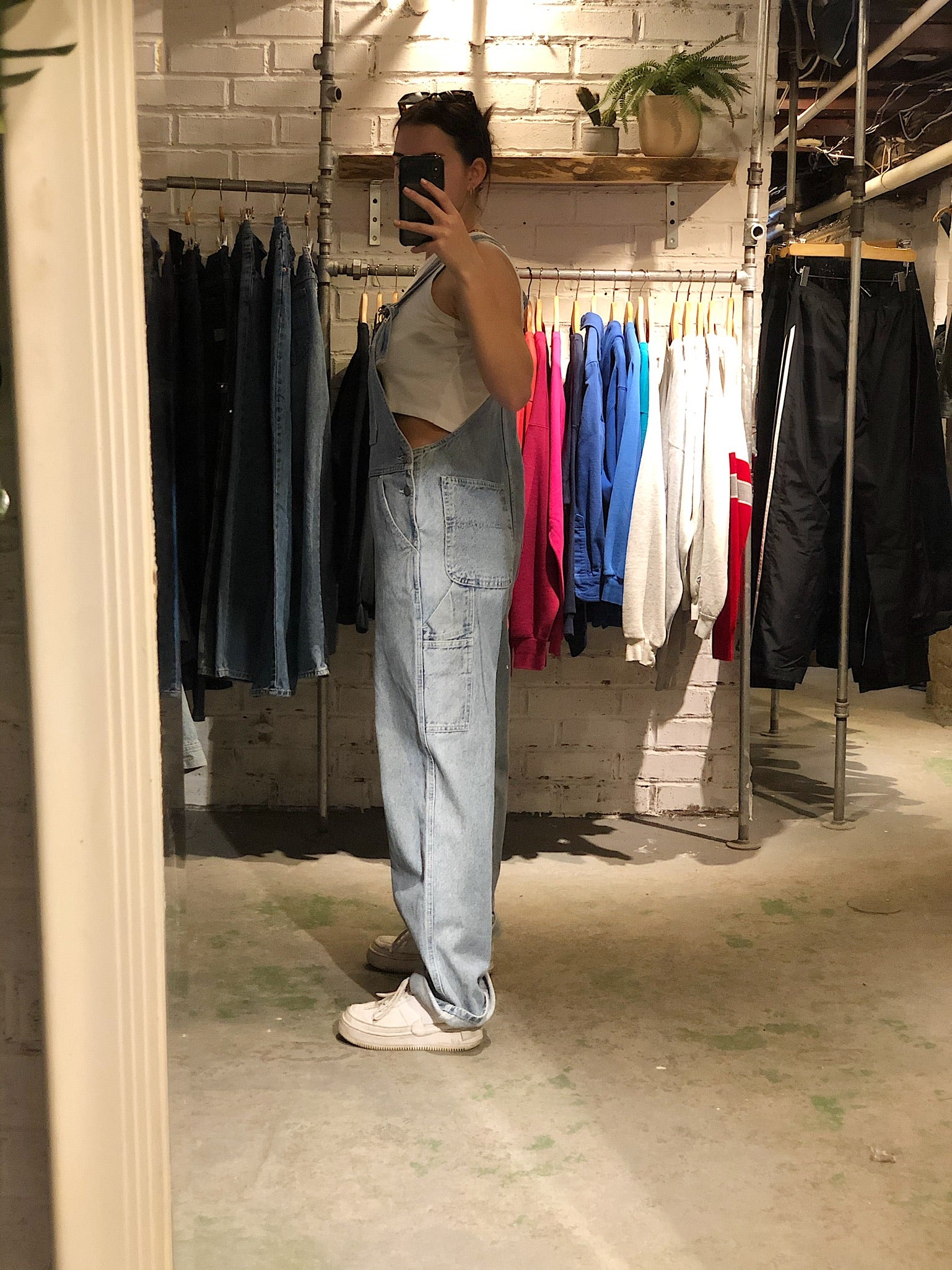 Vintage Denim overalls