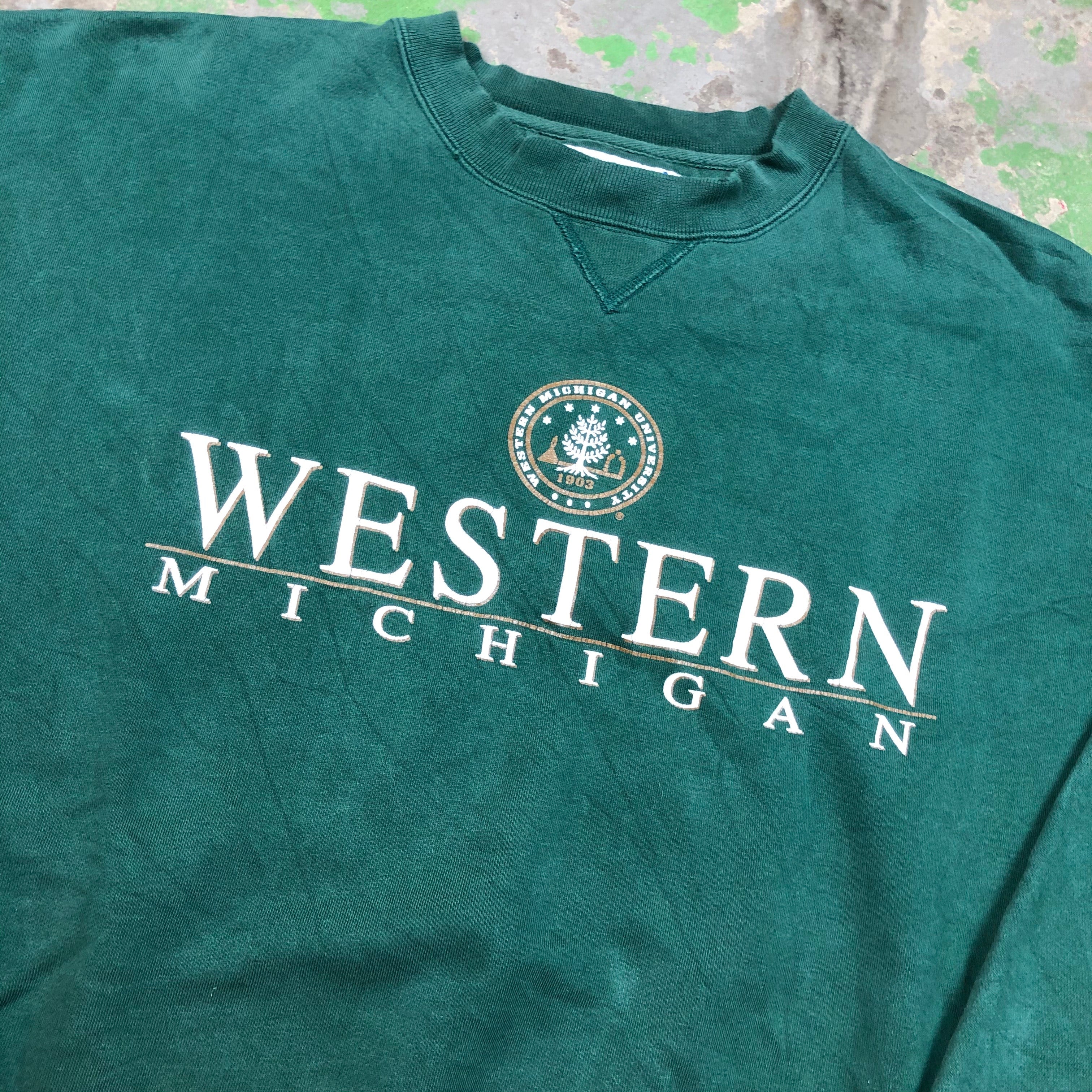 Heavy weight Michigan Crewneck