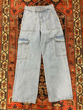 Load image into Gallery viewer, Cargo Denim Pants - 26IN/W