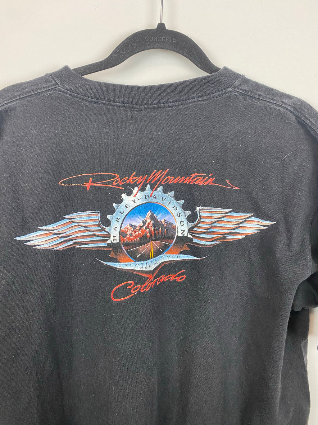 Vintage front and back Harley t shirt