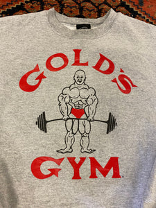 90s Golds Gym Crewneck - L