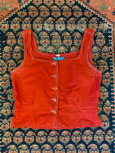 Load image into Gallery viewer, 90s Contrast Stitch Tank - S
