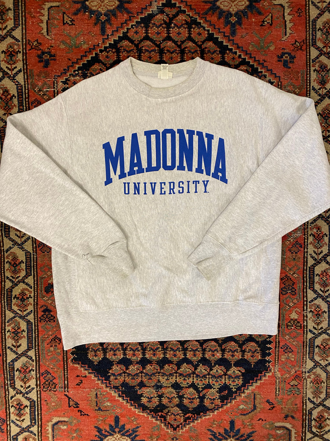 Vintage Madonna University Champion Crewneck - L