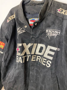 Vintage Exide NASCAR styled jacket - L