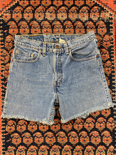 90s Frayed Levi’s Denim Shorts - 30IN/W