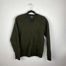 Load image into Gallery viewer, Vintage V-Neck Wool Sweater - S