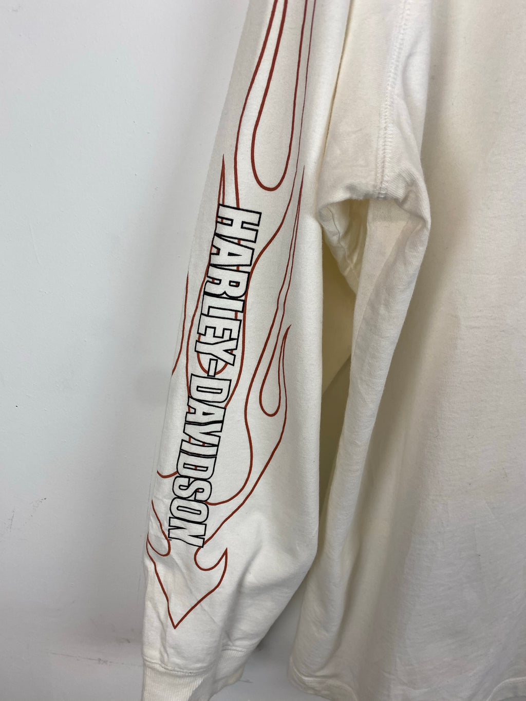 Front and back embroidered Harley Davidson longsleeve