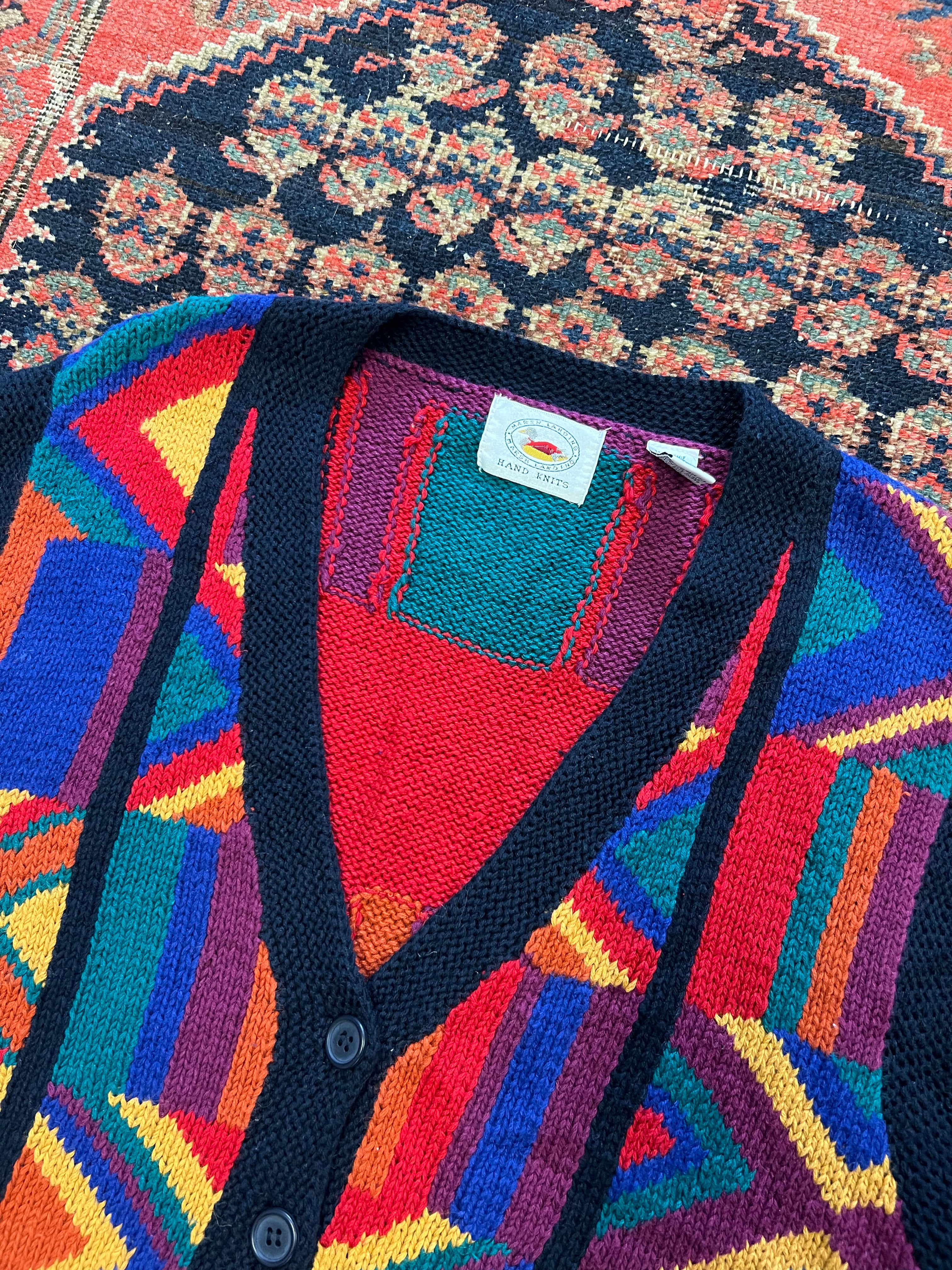 VINTAGE KNITTED VEST - MEDIUM