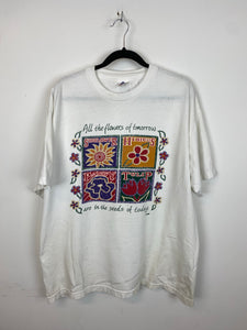 Vintage All Flowers Of Tomorrow T Shirt - L