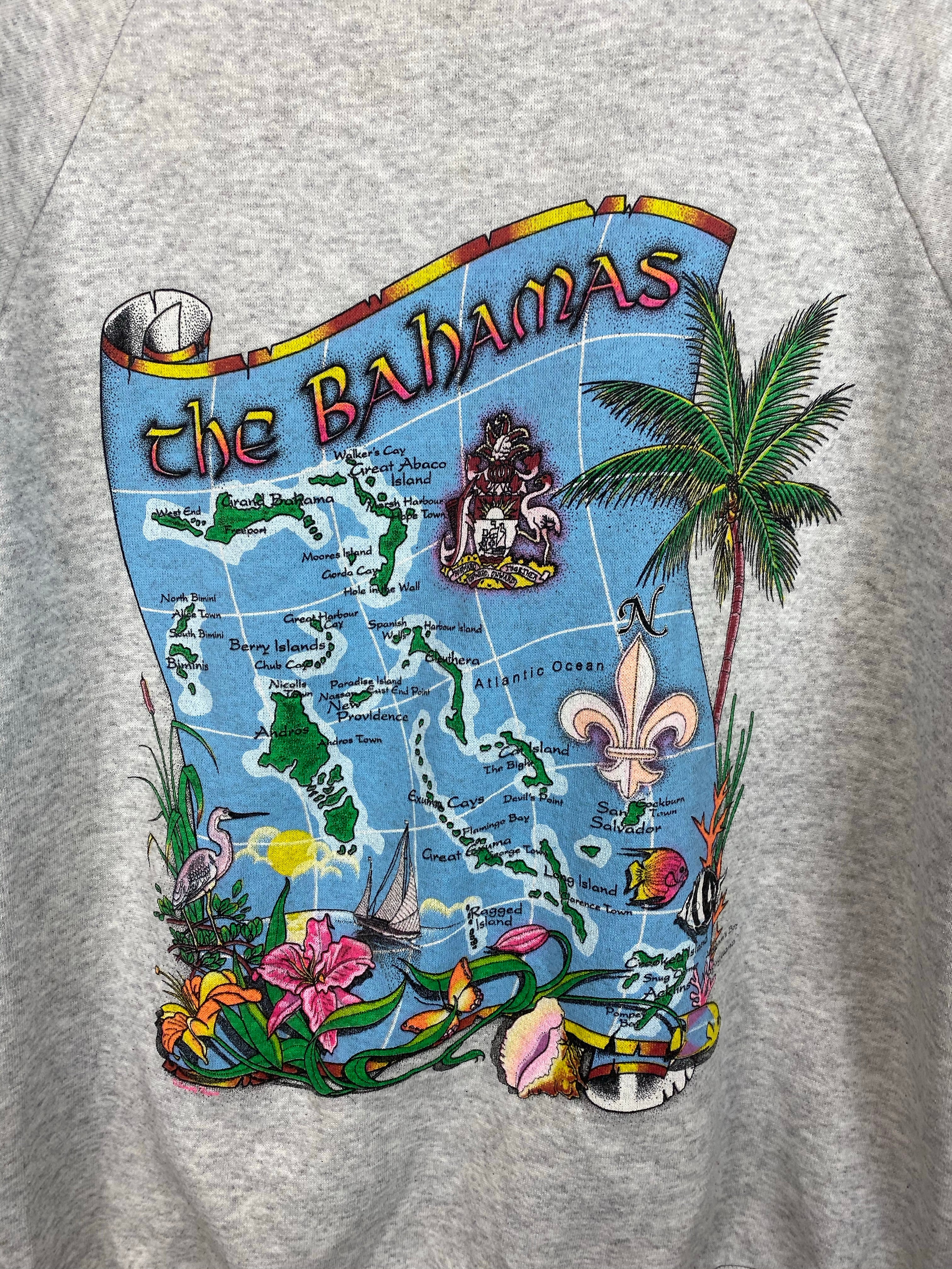 90s Bahamas crewneck - M