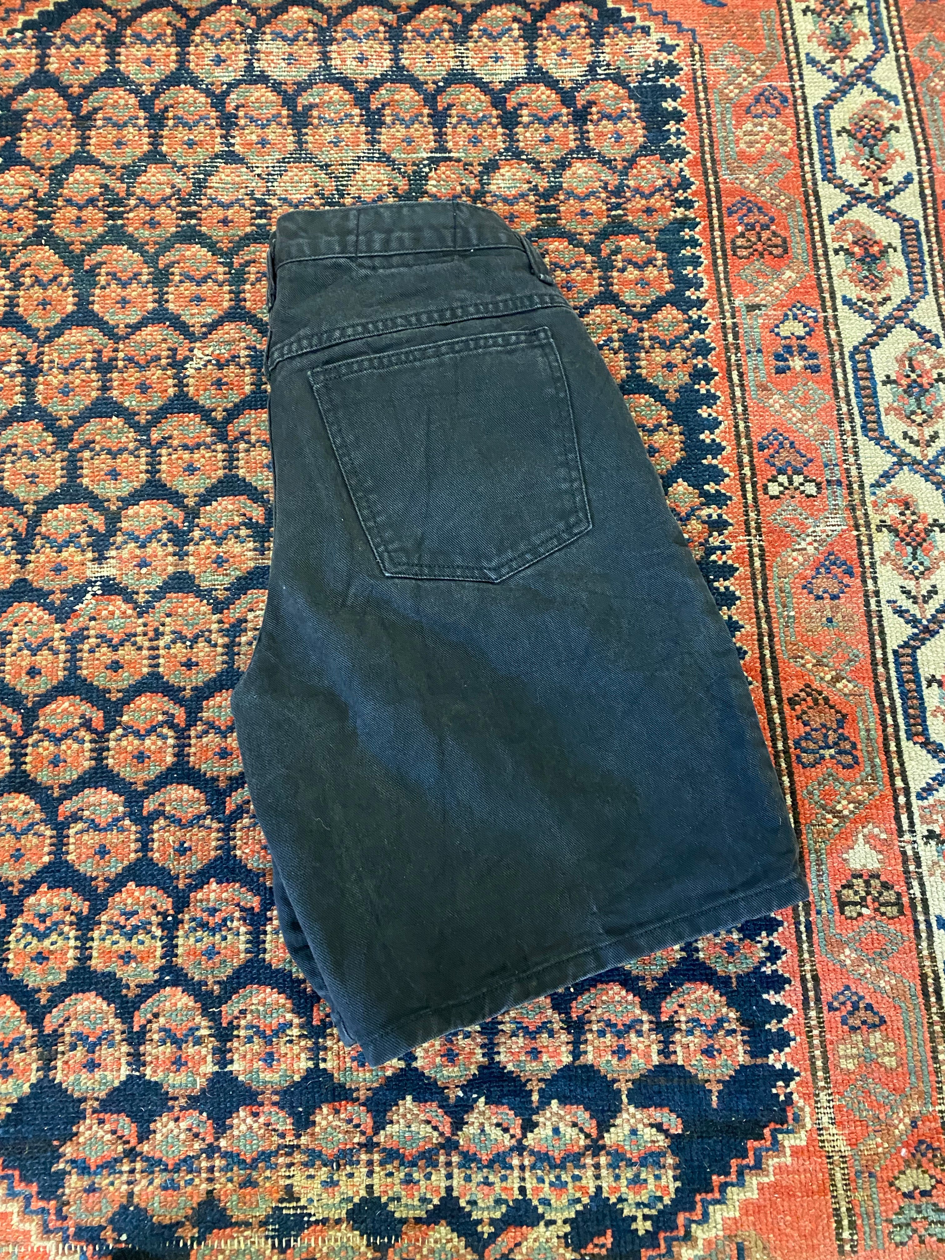Vintage High Waisted Not Guilty Denim Shorts - 30in