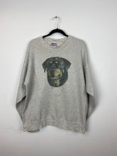 Load image into Gallery viewer, 90s Rottweiler crewneck - has marks