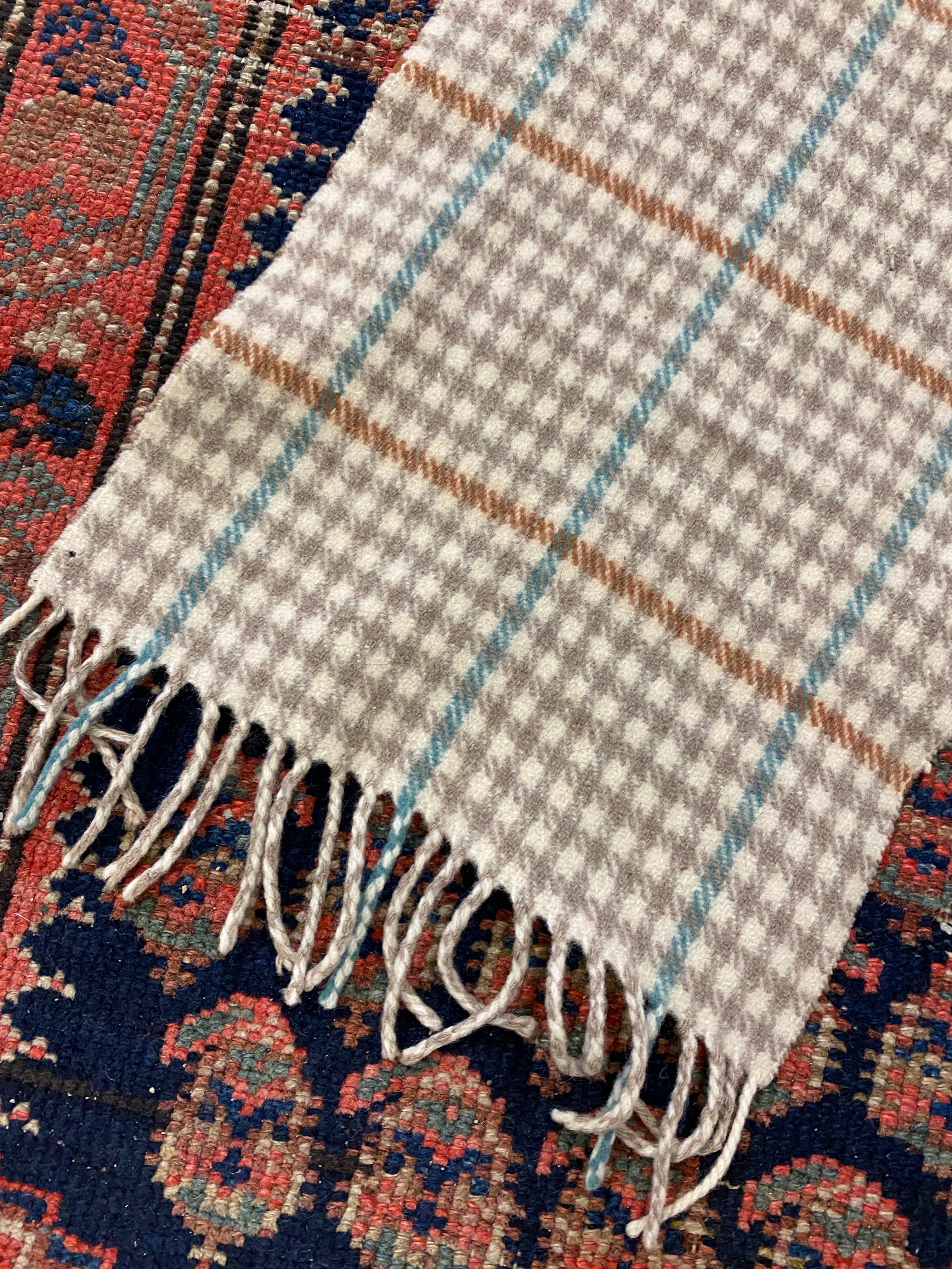 Vintage Plaid Scarf