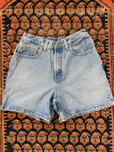 Load image into Gallery viewer, Vintage High Waisted Denim Shorts - 26IN/W