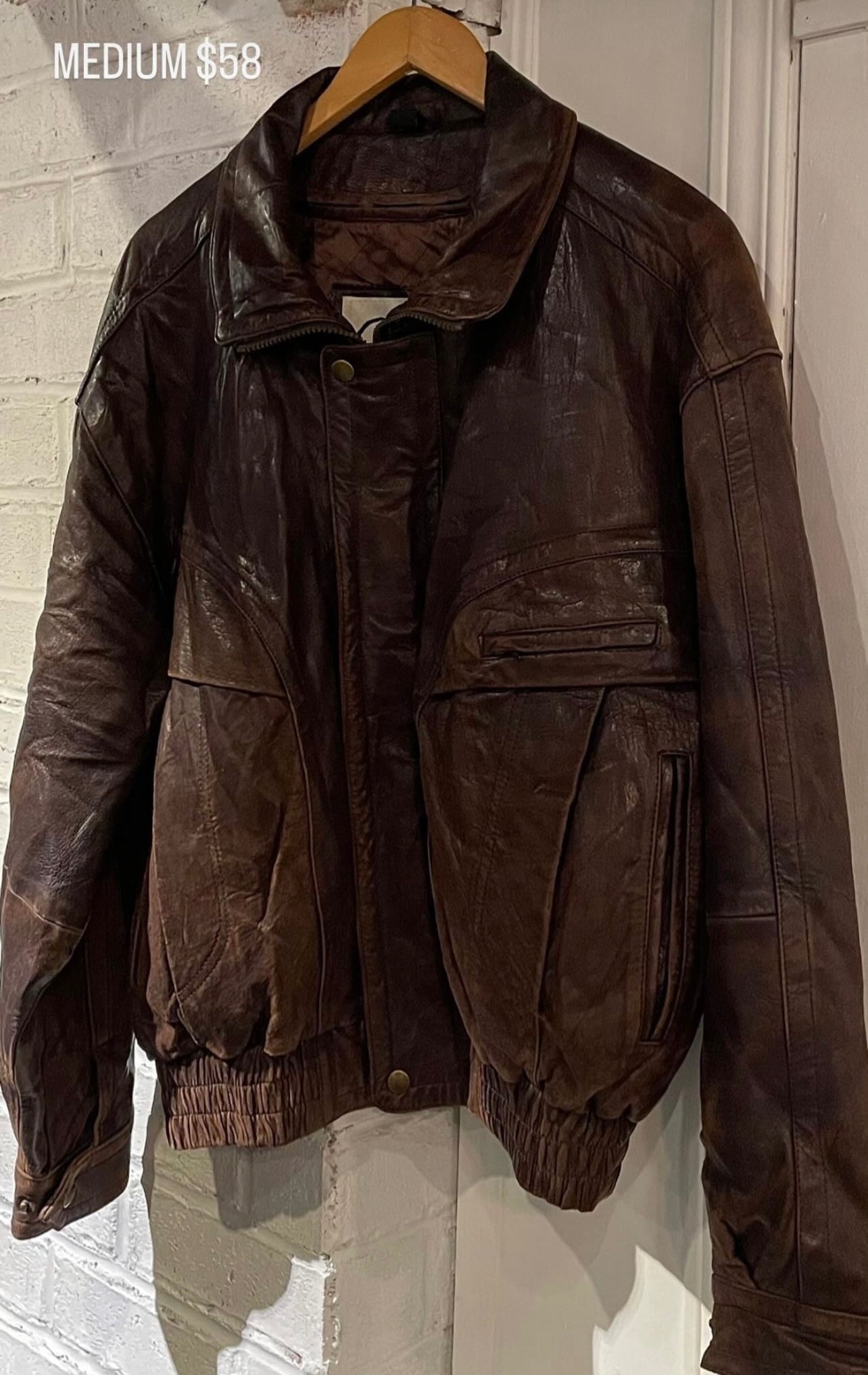 VINTAGE LEATHER JACKET