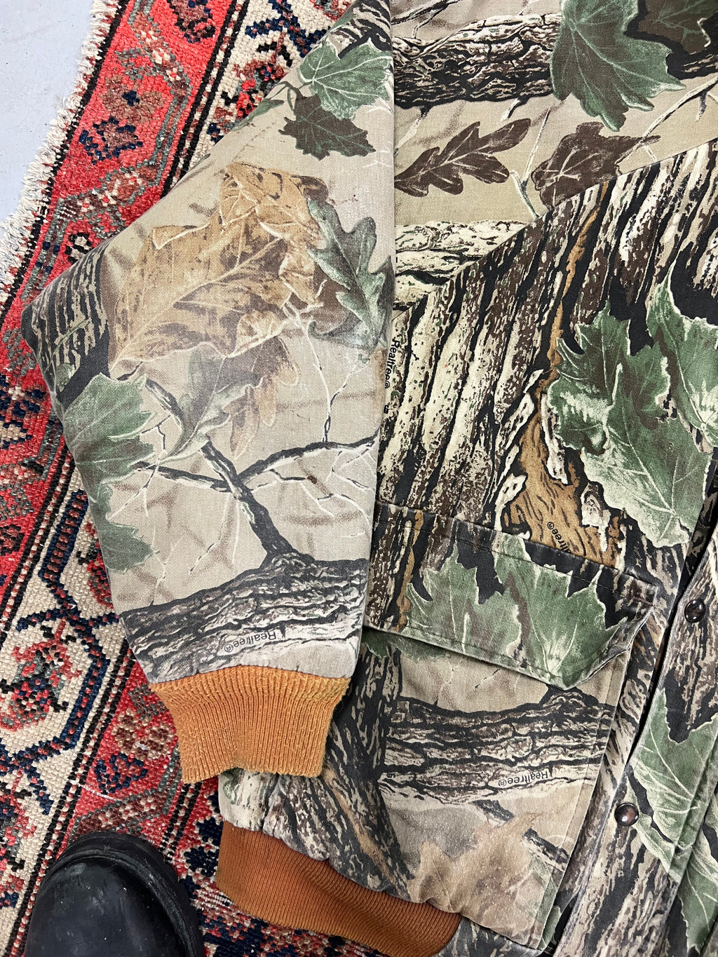 VINTAGE CAMO JACKET - MEDIUM