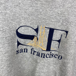 Embroidered SF crewneck